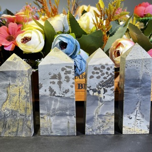 Cristal Natural Pulido de <span class=keywords><strong>Jaspe</strong></span> de Punta Única, Arte Popular, Directo de Fábrica, para Sanación Espiritual - Product Image 2