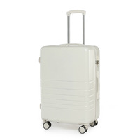 Ensemble de 6 valises de voyage unisexe en ABS de haute qualité, 12/14/16/20/24/28 pouces, avec roulettes pivotantes, prix usine, pour l'aéroport