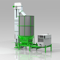 Petit séchoir mobile pour blé, riz, haricots, maïs, céréales, machine de séchage pour la ferme