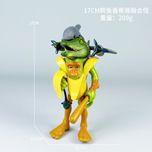 Figuras DE ACCIÓN DE Tung Sahur de 18cm, combinación de Boss Fusion Monster, figura de Anime, modelo de juguetes, colección de decoración, juguete divertido - Product Image 5
