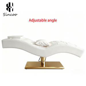 Customized Curved Lash <b>Bed</b> Beauty Electric Spa Equipment Massage <b>Bed</b> Custom Lash Extension <b>Bed</b> for Salon - Product Image 4