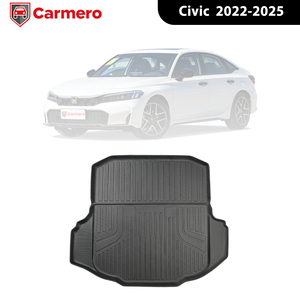 Alfombrillas de Carga Traseras Lavables para Auto, Alfombra Antideslizante para Todo Clima, Alfombrilla Personalizada para Maletero de Honda Civic 2022-2025 - Product Image 1