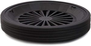 Plateaux jetables en plastique PP résistants à l'huile pour barbecue, plateaux de service robustes de qualité alimentaire pour fêtes et événements - Product Image 3