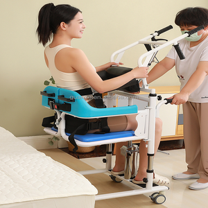 Chaise pour transfert <span class=keywords><strong>Personnes</strong></span> handicapées Palan pour soulever les patients Chaise de transfert Ascenseur de patient pour la maison - Product Image 5