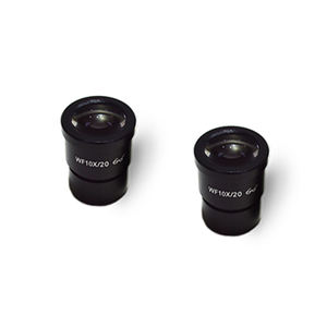 Eyelens-<span class=keywords><strong>microscopio</strong></span> estéreo de Campo Ancho, <span class=keywords><strong>ocular</strong></span>, tamaño de montaje 30mm, WF10X/20, un par - Product Image 1