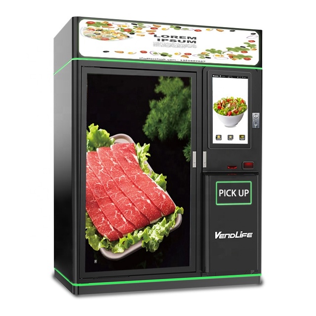 Fruit and Salad Supermarket Freshly Squeezed Orange Juice Vendlife Vending Machine Singapore Fresh