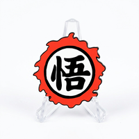 Badges en métal de dessin animé Goku, boutons, broches en métal, épingles en émail dur, épingles pour chemise, épingles pour revers, épingles d'anime pour souvenir