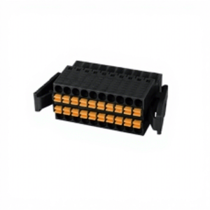 KF2EDGKEf-2.54-2P 2.54mm Pitch 2-Pin 150V 5A Plug-In Push-In Connection <b>Terminal</b> Block PA66 Insulation UL94V-0 28-20AWG - Product Image 1