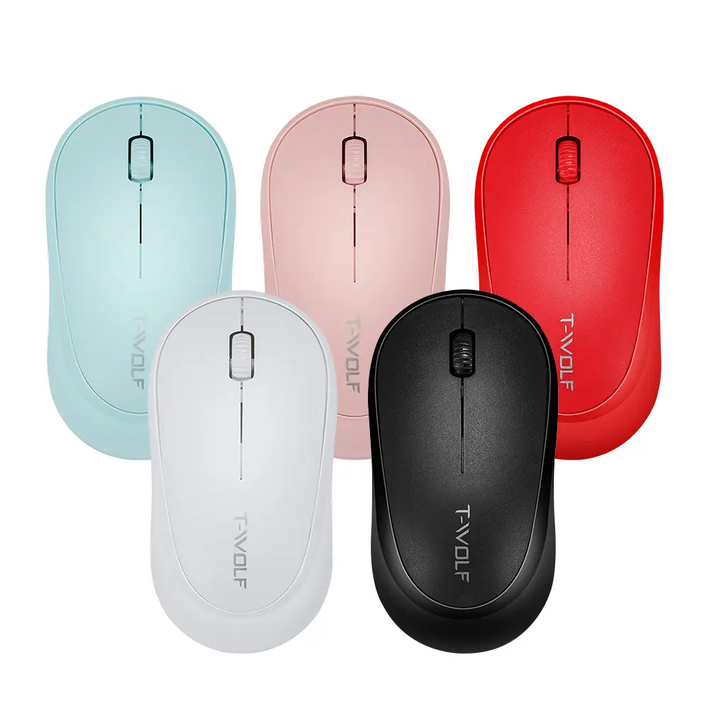 New Style Q18 wireless mouse USB laptop office mouse OEM cross-border custom factory