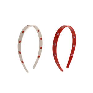 जापानी मीठा लाल सेब अद्वितीय शैली एसीटेट ताजा और ट्रेंडी हेयरबैंड सहायक महिलाओं के लिए - Product Image 1