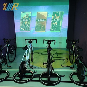 Juego de Ciclismo Interactivo con Proyección Virtual, Bicicleta Virtual con Seguimiento de Movimiento, Centro de Fitness, Centro de Entretenimiento Familiar, <span class=keywords><strong>FEC</strong></span> OEM - Product Image 5