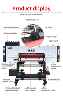Imprimante TPU Locor 60cm A2, très vendue, pour l'impression d'autocollants, application large, machine d'impression UV DTF