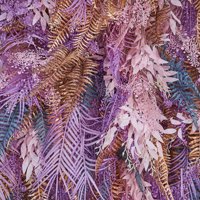 Mur de fleurs artificielles 3D en plumes d'automne, vente directe usine, pour mariages, événements commerciaux, événements de célébrités d'Internet et Saint-Valentin