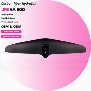 Lakes Rivers Unisex JFS HA 900 Carbon Fiber Hydrofoil Board 3KG Black Customized Logo All-Around SUP Surfing JFS HA 900 Axis Ser - Product Image 2