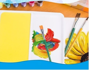<span class=keywords><strong>Palette</strong></span> de <span class=keywords><strong>peinture</strong></span> en plastique aquarelle transparente <span class=keywords><strong>palette</strong></span> de fleurs de prunier <span class=keywords><strong>peinture</strong></span> <span class=keywords><strong>gouache</strong></span> <span class=keywords><strong>palette</strong></span> de couleurs acrylique - Product Image 4