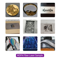 Máquina de Grabado Láser de Fibra CKMACHINE Jpt Mopa para Joyería de Oro, Plata y Acero Inoxidable, Anillos, 20W 30W 50W, Máquina de Marcado Láser