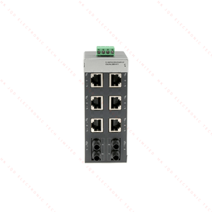 2891411 อุปกรณ์เชื่อมต่ออีเธอร์เน็ตอุตสาหกรรม 6 RJ45 + 2 พอร์ตไฟเบอร์ ST 10/100Mbps ติดตั้งบนราง DIN IP20 แบบไม่ต้องจัดการ - Product Image 6
