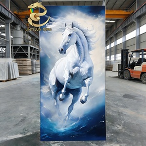 Panneau mural et plaque composite SPC flexible artificiel personnalisable 1,22*2,44m, alternative au marbre / <span class=keywords><strong>Feuille</strong></span> de marbre UV en plastique PVC - Product Image 6