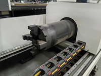 HUAXIA 2025 CNC Machine de découpe de plaque de tube laser à fibre haute vitesse haute précision automatique plaque de tube en métal AI BMP PLT Hiwin