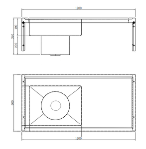 耐久性のあるステンレス鋼の水切りシンク健康管理スクラブプラスターシンク病院ワークステーション用ヨーロッパアメリカの医療シンククリニック - Product Image 4