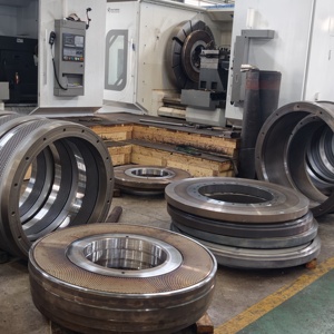 Matrice plate 1000 pour machine à <span class=keywords><strong>granulés</strong></span> <span class=keywords><strong>de</strong></span> bois, fabrication <span class=keywords><strong>de</strong></span> <span class=keywords><strong>granulés</strong></span>, en acier inoxydable X46Cr13 pour granulateur <span class=keywords><strong>de</strong></span> <span class=keywords><strong>granulés</strong></span> <span class=keywords><strong>de</strong></span> 6 mm et 8 mm - Product Image 1