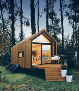 20 pieds Triangle chambre petite maison jardin cabine Studio hangar plans <span class=keywords><strong>plage</strong></span> paysage caractéristiques maison séjour hôtel RV vacances Camp - Product Image 1