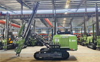 Máquina Perforadora de Orugas Diésel Dongrun KH715 con Filtro de Aire Externo para Sitios de Trabajo Polvorientos