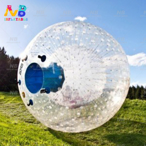 Pelota de Juguete Deportiva Inflable para Niños Pequeños, Niños y Adultos, de 1m-1.5m, Material de PVC, Bumper Inflable, Bubble Soccer B-05, Inflable B - Product Image 2