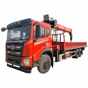 Camión Grúa Dongfeng 6X4 Fabricado en China, Camión Grúa Hidráulico Potente para Transporte de Carga por Carretera - Product Image 1