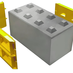 Stampo per Blocchi Lego in Cemento Prefabbricato a Incastro per Muri di Sostegno per l'Edilizia - Product Image 3