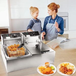 Top vente <span class=keywords><strong>friteuse</strong></span> 4 voies <span class=keywords><strong>propane</strong></span> gaz filtre à huile machine pour <span class=keywords><strong>friteuse</strong></span> <span class=keywords><strong>friteuse</strong></span> électrique 6l double poêle - Product Image 6