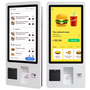 Máquina de pedidos de autoservicio LCD con pantalla táctil capacitiva de 21,5 pulgadas para quiosco de pedidos de pago <span class=keywords><strong>McDonald</strong></span>'<span class=keywords><strong>s</strong></span>/KFC para restaurantes - Product Image 1