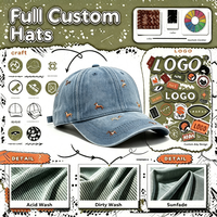 Casquette de baseball en coton lavé doux brodée Teckel, motif chien, ajustable, avec logo personnalisé