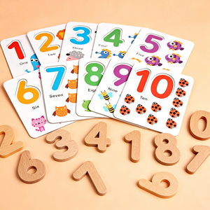 Nuovo gioco di apprendimento numerico multifunzionale conteggio della <span class=keywords><strong>matematica</strong></span> giocattolo per bambini numero di corrispondenza all'ingrosso gioco di Puzzle giocattolo in legno per bambino - Product Image 3