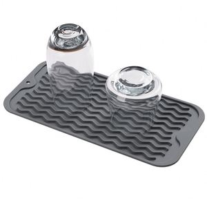 Tapete de Silicona Rectangular Resistente al Calor, Impermeable, de 5 mm de Grosor, para Mesa de Comedor, Protector de Ollas, Accesorios de Cocina para el Hogar - Product Image 1