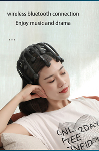 Bạch tuộc đầu Massager đa-liên hệ với Dot ma trận <span class=keywords><strong>Vibra</strong></span> cầm tay da đầu Massager di động đầu scratcher - Product Image 4