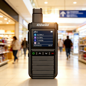 BinQi BQ-992EU 4G POC LTE, Radio Portátil de Largo Alcance con Tarjeta SIM, 5000 km, PTT Global, Intercomunicador GPS, Sistema Operativo Linux, Resistente al Agua IPX-1 - Product Image 1