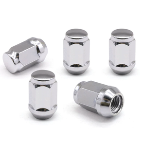 Tuerca de Rueda Cromada Brillante de Acero al Carbono M12 M14 para Coche, Camión, SUV, Suministro de Fábrica - Product Image 2