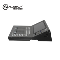 Consola de Mezclas Accuracy Pro Audio DM16PRO de 16 Canales Mezclador de Audio para Grabación en Estudio y Actuaciones en Vivo