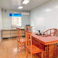 Préfabriqué Casa modulaire minuscule conteneur maisons Portable moderne bureau dosettes conteneur mobile cabine kits prêt à expédier maisons