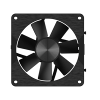 Ruix RX26 ARGB Refroidisseur de PC de refroidissement magnétique Installation facile Ventilateur de boîtier d'ordinateur avec dissipateur thermique en plastique de conception de bloc de construction