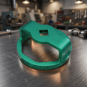 Clé à douille plate pour filtre à huile 74,5 mm, outil de démontage vert pour Fiat Lancia 1.0L Mild Hybrid - Product Image 2