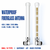 Antenne en fibre de verre étanche 2.4G 5.8G 4G 5G 433MHz 868MHz 915MHz SMA N Type extérieure pour passerelle, point d'accès et station de base