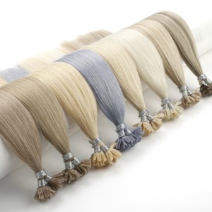 K.Swigs High Quality 100% Remy Keratin U-Tip Hair Extensions Natural Chinese Human Hair in Light Colors for Braiding - Product Image 3