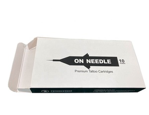 Boîte d'emballage d'aiguilles de tatouage stérile, 50 pièces, à ombrage rond, personnalisées, boîte d'emballage - Product Image 2