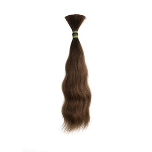 Mechones de Cabello Virgen de Doble Trama Ultra Gruesos y de Alta Densidad, Color Negro Natural, Trama Única, Cabello Humano 100% Natural Sin Procesar - Product Image 1