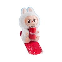 Authentique Officiel Pop Mart Labubu Monsters Cola Blind Mystery Box Cute Cartoon Plush Figure Toys Pendant Dolls