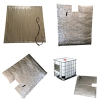 Tapis chauffant pour conteneur IBC à commande thermostatique, coussin thermique antigel pour l'ajustement de la viscosité du miel et du sirop