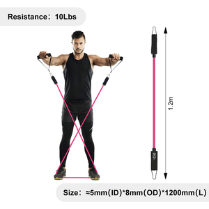 Bandas de Resistencia al por Mayor con Asas, Duraderas, 5 Niveles, Apilables hasta 150lbs, para Estiramiento y Dominadas - Product Image 6