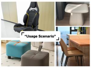 Similicuir ultra doux de 0.85mm en PVC vente chaude pour la décoration intérieure et les meubles motif en relief facile à nettoyer pour canapés, sacs et chaises - Product Image 5